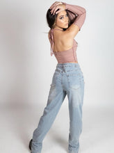 Load image into Gallery viewer, Heart Breaker Crop Top Mauve