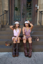 Load image into Gallery viewer, Hoku Brown Bloomer Shorts
