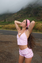 Load image into Gallery viewer, Hoku Pink Palaka Top
