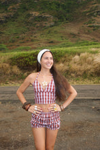 Load image into Gallery viewer, Hoku Brown Palaka Top
