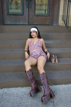 Load image into Gallery viewer, Hoku Brown Bloomer Shorts

